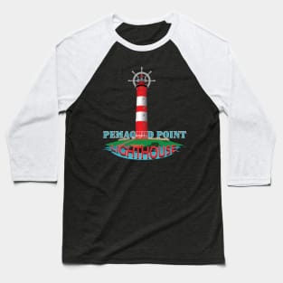 Pemaquid point lighthouse Baseball T-Shirt